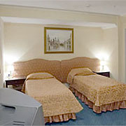 Twin Room at the Medea Hotel in Moscow, Russia