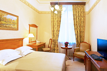 Standard Single Room at the Metropol Hotel in Moscow, Russia