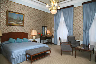 Superior Double Room at the Metropol Hotel in Moscow, Russia