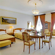 Superior Twin Room at the Metropol Hotel in Moscow, Russia