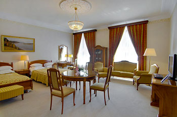 Superior Twin Room at the Metropol Hotel in Moscow, Russia