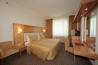 Standard Double Room at the Milan Hotel in Moscow, Russia