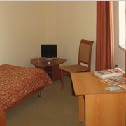 Standard Single Room at the Mitino Hotel in Moscow, Russia