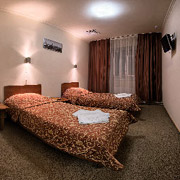 Standard Twin Room at the Mitino Hotel in Moscow, Russia