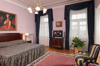 Kremlin View Studio w/King-size Bed at the National Hotel in Moscow, Russia