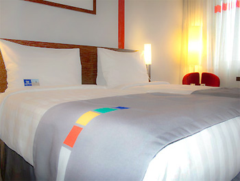 Standard Double Room at the Park Inn Sheremetyevo Airport Hotel in Moscow, Russia
