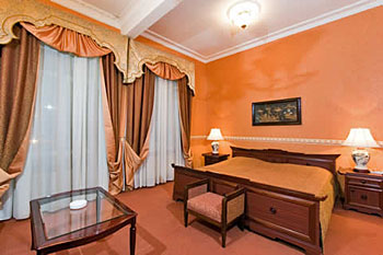 Studio at the Peking Hotel in Moscow, Russia