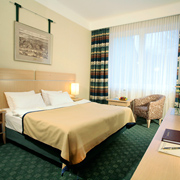 Standard Double Room at the Peter 1st Hotel in Moscow, Russia