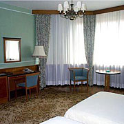 Deluxe Twin Room at the President Hotel in Moscow, Russia
