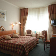Standard Double Room at the Proton Business Hotel in Moscow, Russia