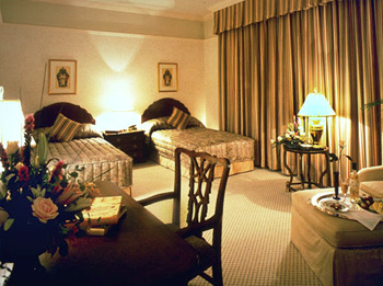 Superior Twin Room at Ritz Carlton Hotel in Moscow, Russia
