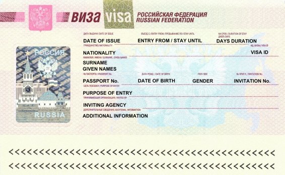 Russian visa Russian visa