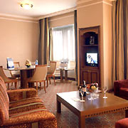 Bi-Level Suite at the Sheraton Palace Hotel in Moscow, Russia