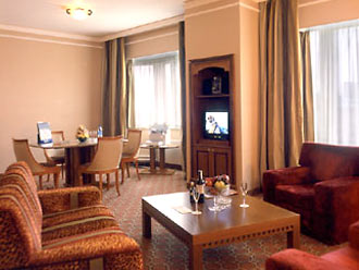 Bi-Level Suite at the Sheraton Palace Hotel in Moscow, Russia
