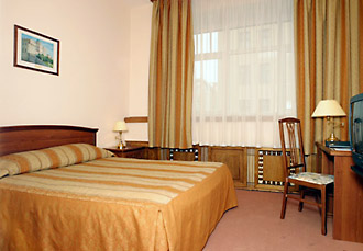 Standard Double Room at the Sretenskaya Hotel in Moscow, Russia
