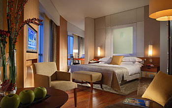 Panorama Room w/King-size Bed at the Swissotel Krasnye Holmy in Moscow, Russia