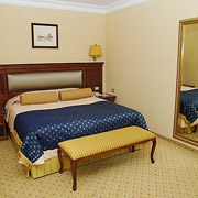 Deluxe Double Room at the Volynskoe Congress Park Hotel in Moscow, Russia