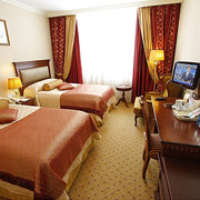 Standard Twin Room at the Volynskoe Congress Park Hotel in Moscow, Russia