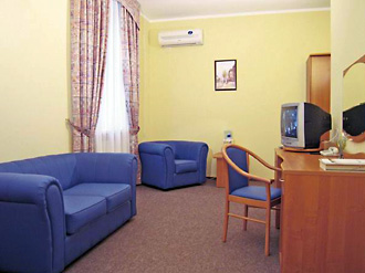 Studio at the Maxima Zarya Hotel in Moscow, Russia