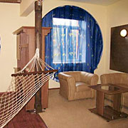Suite at the Maxima Zarya Hotel in Moscow, Russia