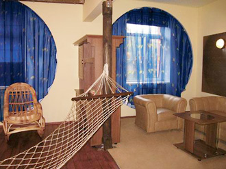 Suite at the Maxima Zarya Hotel in Moscow, Russia