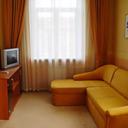 Business Two-Room Suite w/Double Bed at the Zolotoy Kolos Hotel in Moscow, Russia
