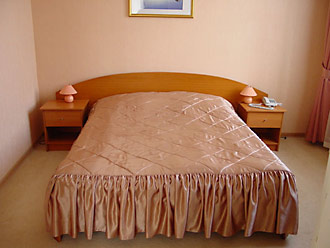 Comfort Two-Room Suite w/Double Bed at the Zolotoy Kolos Hotel in Moscow, Russia